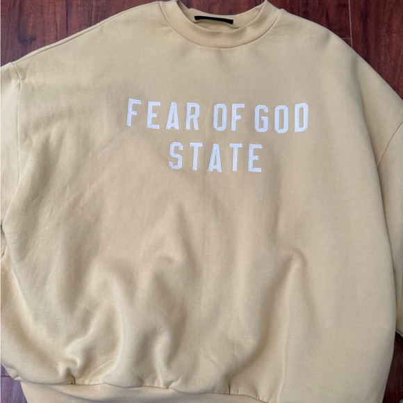 Fear of God essentials heavy fleece crewneck